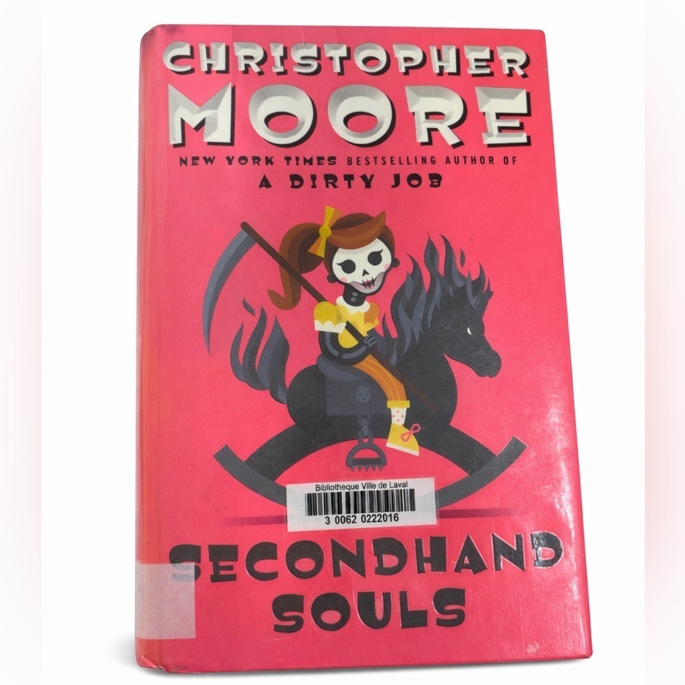 📚Bundle & Save 2/$25 Hardcovers - Secondhand Souls Christopher Moore Dark Comedy